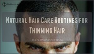 natural hair care routines for thinning hair