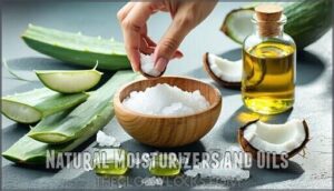 natural moisturizers and oils