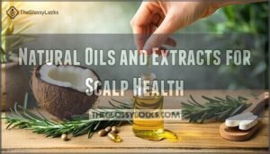 natural oils and extracts for scalp health