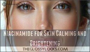 niacinamide for skin calming and brightening