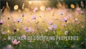 niacinamide's soothing properties
