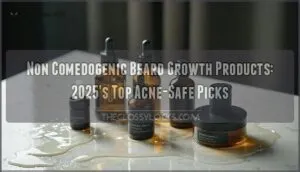 non comedogenic beard growth products