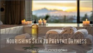 nourishing skin to prevent dryness