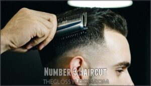 number 3 haircut