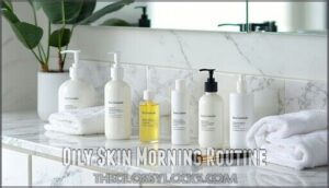 oily skin morning routine
