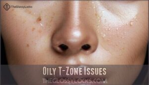 oily t-zone issues