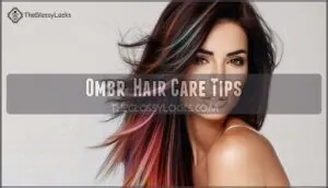 ombré hair care tips