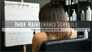 ombré maintenance schedule