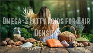 omega-3 fatty acids for hair density