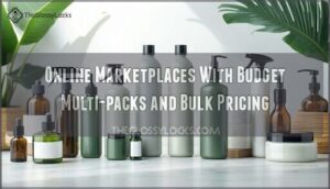 online marketplaces with budget multi-packs and bulk pricing