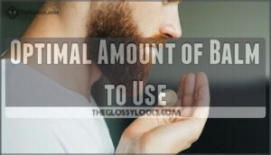optimal amount of balm to use