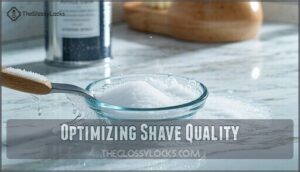 optimizing shave quality