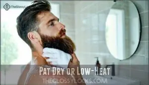 pat dry or low-heat pat dry or low-heat