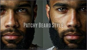 patchy beard style