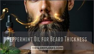 peppermint oil for beard thickness