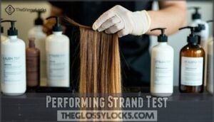 performing strand test