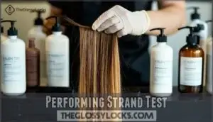 performing strand test