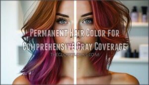 permanent hair color for comprehensive gray coverage