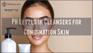 ph levels in cleansers for combination skin