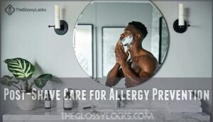 post-shave care for allergy prevention