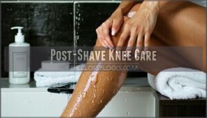 post-shave knee care