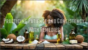 practicing patience and consistency with remedies