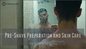pre-shave preparation and skin care