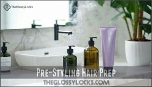 pre-styling hair prep