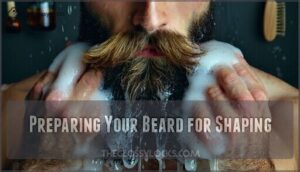 preparing your beard for shaping