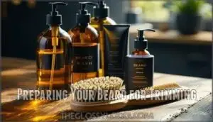 preparing your beard for trimming