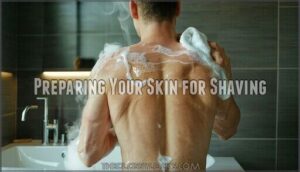 preparing your skin for shaving