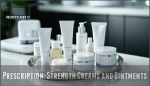 prescription-strength creams and ointments