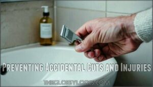 preventing accidental cuts and injuries