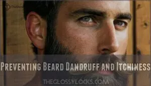 preventing beard dandruff and itchiness