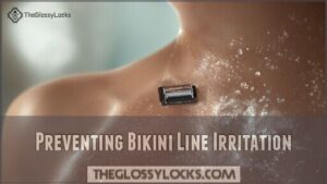 preventing bikini line irritation