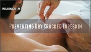 preventing dry cracked foreskin