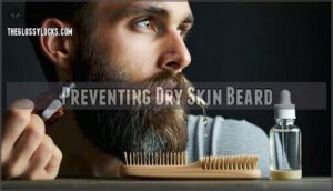 preventing dry skin beard