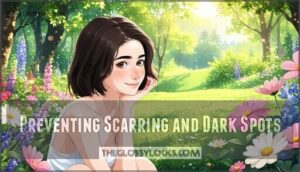 preventing scarring and dark spots