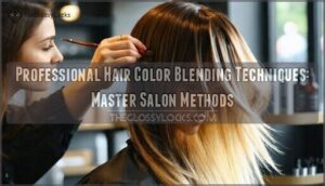 professional hair color blending techniques