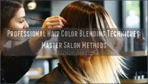 professional hair color blending techniques