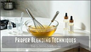 proper blending techniques