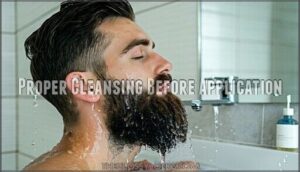 proper cleansing before application