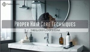 proper hair care techniques