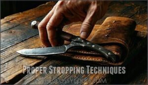 proper stropping techniques