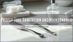proper tool sanitation and maintenance