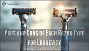 pros and cons of each razor type for longevity