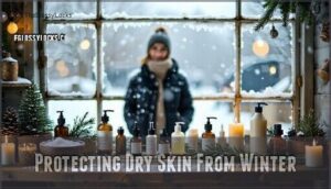 protecting dry skin from winter