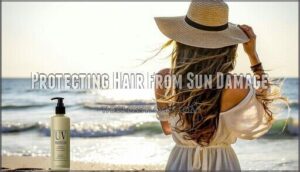 protecting hair from sun damage