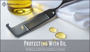 protecting with oil