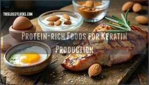 protein-rich foods for keratin production